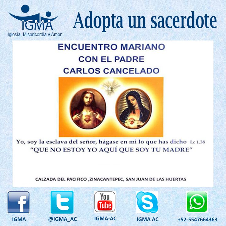 Ecuentro Mariano Padre Carlos Cancelado