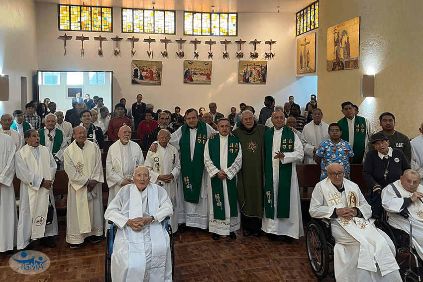 Evento prenavideño Sacerdotes Eméritos
